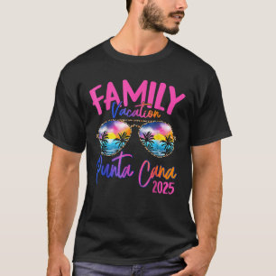 Family Vacation Punta Cana 2025 Matching Holiday S T-Shirt