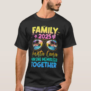 Family Vacation Punta Cana 2025 Summer Holiday Mat T-Shirt