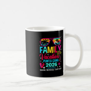 Family Vacation Punta Cana 2026 Dominican Republic Coffee Mug