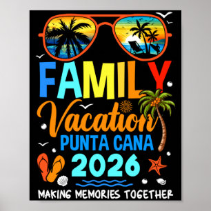 Family Vacation Punta Cana 2026 Family Vacation Poster