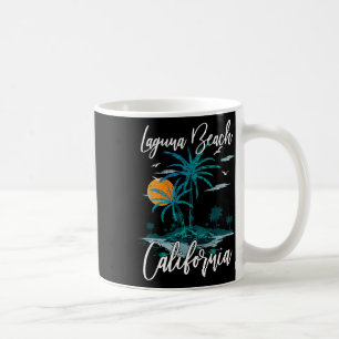 Family Vacation Retro Sunset California Laguna Bea Coffee Mug
