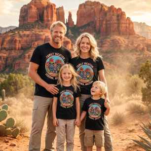 Family Vacation Sedona Arizona Matching Group  T-Shirt