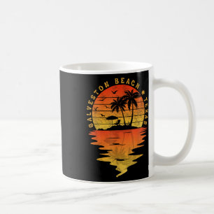 Family Vacation Tees Texas Galveston Beach Vintage Coffee Mug