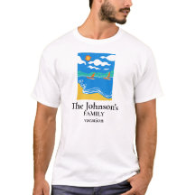 Family Vacation tshirt, beach or lake theme