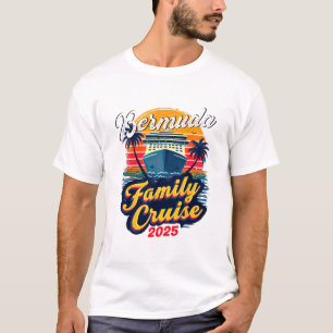 Family Vacation Vacay Squad Family Cruise Bermuda T-Shirt