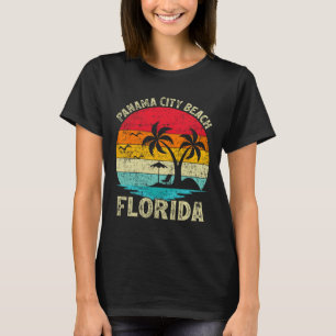 Family Vacation Vintage Retro Florida Panama City T-Shirt