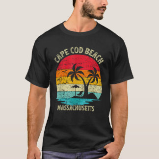 Family Vacation Vintage Retro Massachusetts Cape C T-Shirt