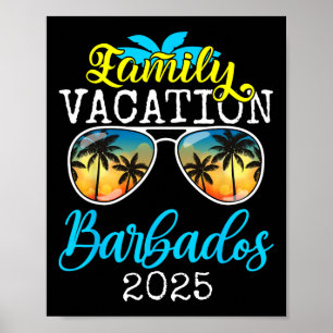 Family Vacay Squad Group Trip Family Vacation Barb Poster