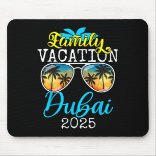 Family Vacay Squad Group Trip Family Vacation Duba Mouse Pad