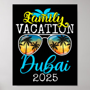 Family Vacay Squad Group Trip Family Vacation Duba Poster