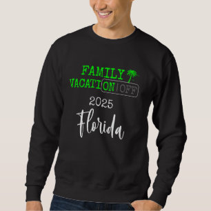 Family Vacay Squad Group Trip Family Vacation Flor Sweatshirt