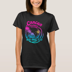 Family Vacay Squad Trip Group Family Vacation Canc T-Shirt