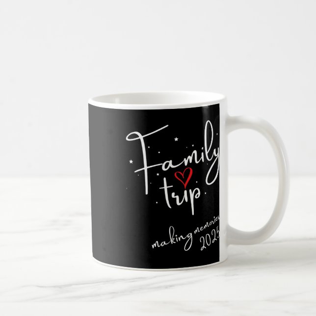 Family Vibes 2025 Family Reunion Vacation Making M Coffee Mug (Right)