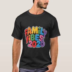 Family Vibes 2026 Reunion Squad Cruise Pop Camp T-Shirt