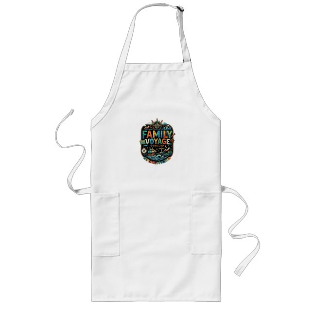 Family Voyage Long Apron (Front)