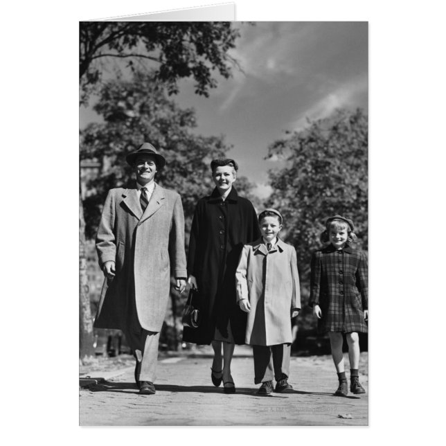 Family Walking (Front)