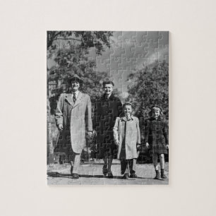 Family Walking Jigsaw Puzzle