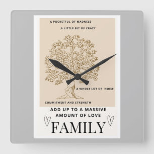 FAMILY - wall clock
