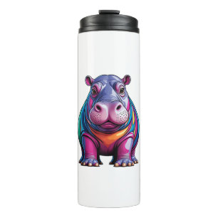 Family Water Colour Tank Top Thermal Tumbler