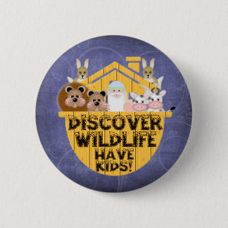 Family Wildlife 6 Cm Round Badge