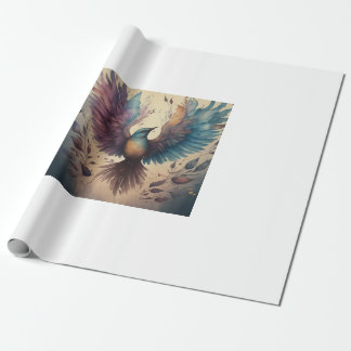 Family Wings Wrapping Paper