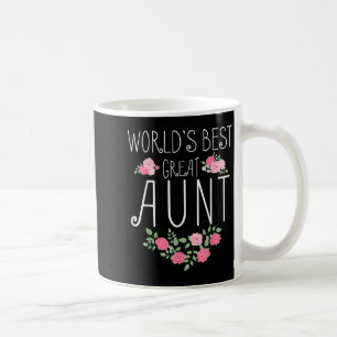 Family World's Great Aun Funny Auntie Ever Gift  Coffee Mug