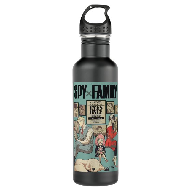 Family X Spy Art  710 Ml Water Bottle (Front)