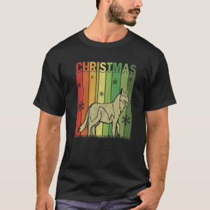 Family Xmas Pj Matching Retro Siberian Husky Dog C T-Shirt