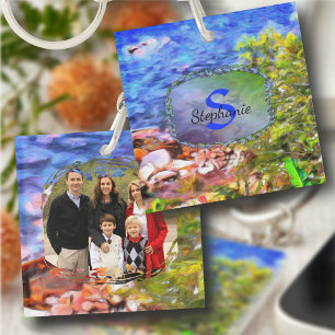 Family Yelapa Scenic Path View 0819 Key Ring