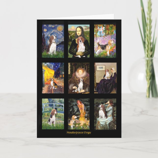Famous Art Beagle Comp 1 Card (Front)