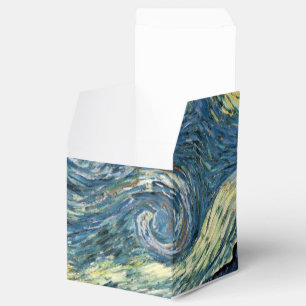 Famous art, Starry Night by Vincent van Gogh. Favour Box