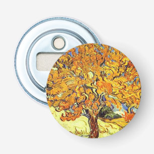 Famous art, The Mulberry Tree. Vincent van Gogh. Bottle Opener