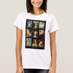 Famous Art Yellow Lab Composite T-Shirt