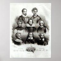 Famous Authors, 1833