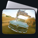 Famous Blue Swallow Motel on Route 66 Laptop Sleeve<br><div class="desc">Tucumcari, New Mexico. Famous Blue Swallow Motel on Route 66 with old car parked in front.</div>