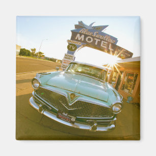Famous Blue Swallow Motel on Route 66 Magnet