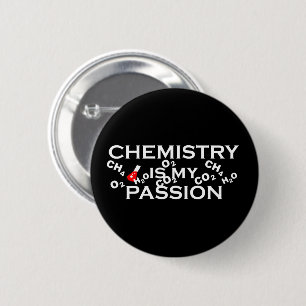 famous chemistry quotes 6 cm round badge