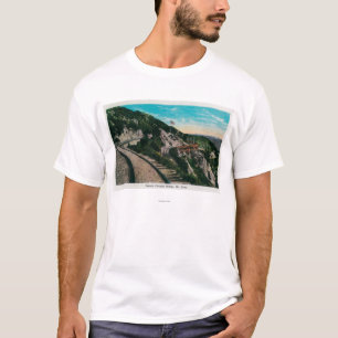 Famous Circular Bridge, Mt. LoweMt. Lowe, CA T-Shirt