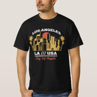 Famous Cities Los Angeles City fo Angels T-Shirt