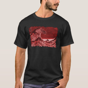 Famous Classic Great Ocean Wave Hokusai Special T-Shirt