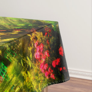 Famous Claude Monet Giverny Pond with Lilies Tablecloth