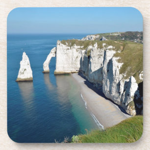 Famous cliffs of Etretat in France Coaster