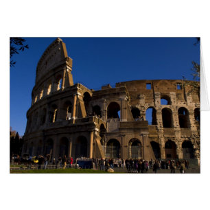 Famous Colosseum in Rome Italy Landmark
