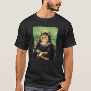 Famous Cute Cats Artwork Leonardo Da Catti T-Shirt