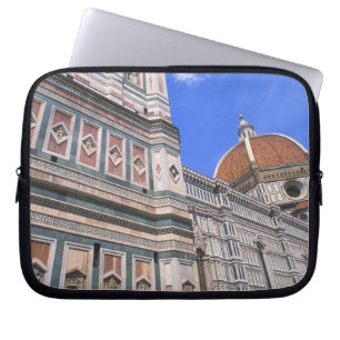 Famous Doumo Church close-up in Florence, Italy Laptop Sleeve
