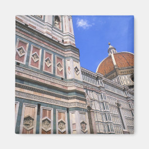 Famous Doumo Church close-up in Florence, Italy Magnet