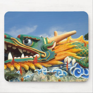 Famous Dragon at Haw Par Villa in Singapore Asia Mouse Pad