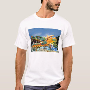 Famous Dragon at Haw Par Villa in Singapore Asia T-Shirt