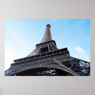 Famous Eiffel Tower in Paris, France  Poster