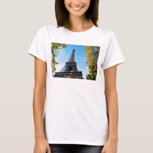 Famous Eiffel Tower in Paris, France  T-Shirt